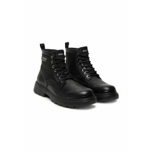 Ghete barbati - piele - Negru imagine