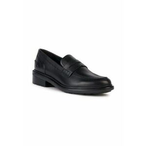 Mocasini dama - Walk Pleasure - talpa joasa - piele naturala - negru imagine