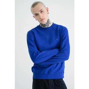 Bluza de trening din amestec de bumbac cu logo discret - Bleumarin imagine
