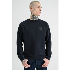 Bluza de trening cu imprimeu logo - Negru stins imagine