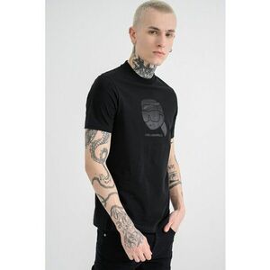 Tricou cu imprimeu logo - Negru imagine