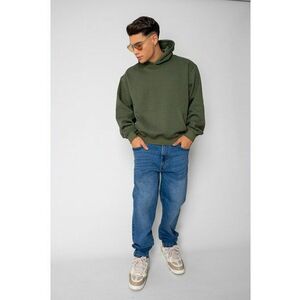 Hanorac Oversized Bottle Green I 18902 - Verde imagine