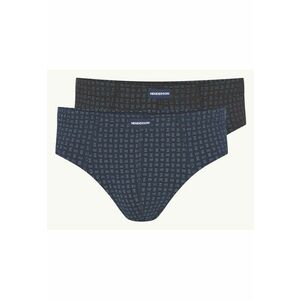 Slip barbati set 2 perechi - negru albastru inchis - Classic Henderon - Negru imagine