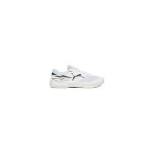 Pantofi sport barbati alb/negru - material textil imagine