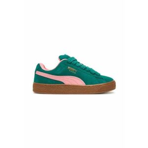 Tenisi unisex - roz/verde - piele naturala imagine
