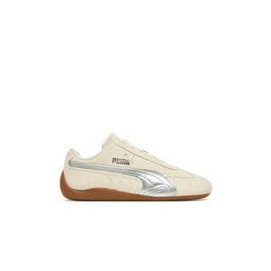 Tenisi unisex - crem - piele naturala imagine