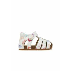 Sandale fete - piele naturala - multicolor - Multicolor imagine