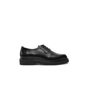 Pantofi dama - piele naturala - negru - confortabil - Negru imagine
