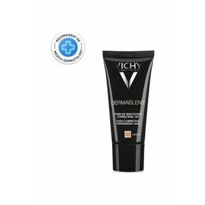 Fond de ten corector fluid rezistenta 16h SPF 35 Dermablend pentru tenul normal sau uscat - 30 ml - Vanilla imagine
