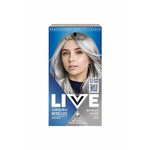 Vopsea de par permanenta Schwarzkopf Color Urban Metallics U69 Amethyst - Metallic Silver imagine