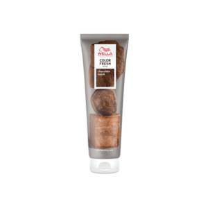 Masca pentru par Wella Professionals Color Fresh 150 ml - Ciocolatiu imagine