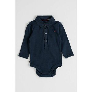 Body striat din amestec de bumbac - Bleumarin imagine