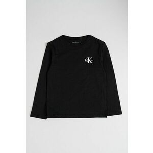 Bluza din bumbac cu detaliu logo - Negru imagine