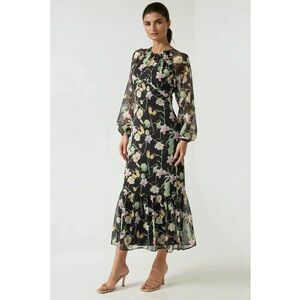 Rochie maxi cu imprimeu floral - Multicolor imagine