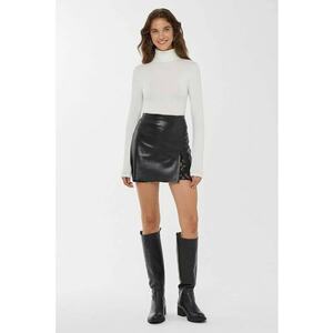 Fusta mini dama negru - Negru imagine
