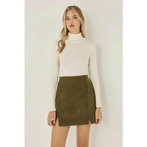 Fusta mini dama verde - Verde imagine