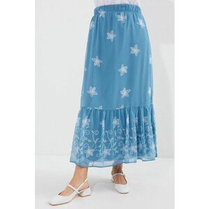 Fusta maxi - HiCCUP - albastru - Albastru imagine