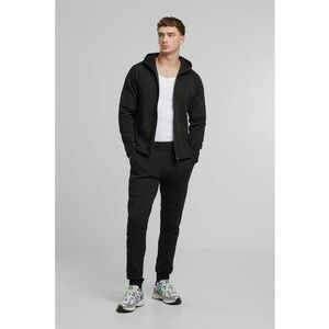 Pantaloni de trening slim fit cu talie elastica - Negru imagine