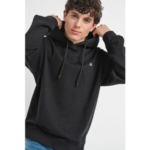 Hanorac regular fit de bumbac - Negru imagine