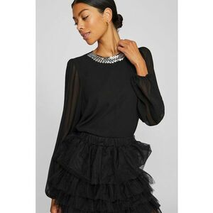 Bluza cu paiete - Negru imagine