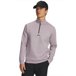 Bluza de trening cu fermoar si model uni - Lila pal imagine