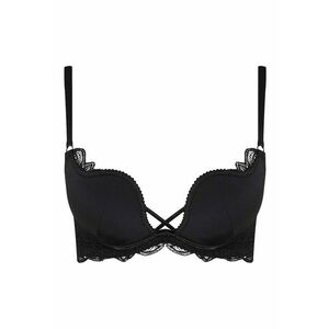 Sutien push-up Claudia Sintetic - Negru imagine