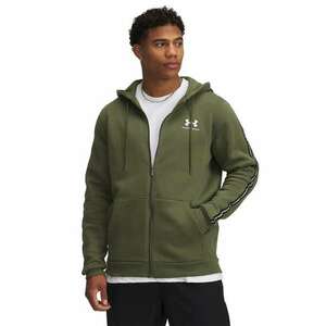 Hanorac din fleece cu logo - pentru fitness Icon - Verde sparanghel imagine