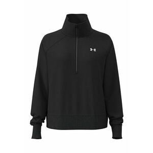 Bluza de trening cu fermoar scurt si maneci raglan - Negru stins imagine