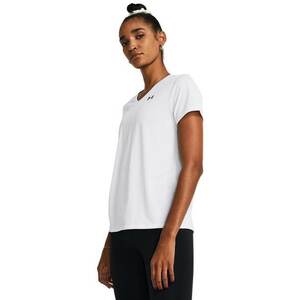 Tricou cu decolteu in V pentru antrenament Tech™ - Alb imagine