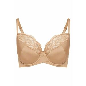 Sutien semicaptusit dama Allie - Textil - Bej imagine