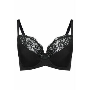 Sutien semicaptusit dama Allie - Textil - Negru imagine