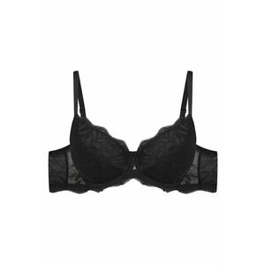 Sutien semicaptusit Odessa - Bumbac - Negru imagine