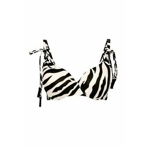 Sutien push-up tip bikini Zibraz Alb crem - Crem imagine