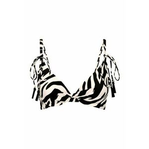 Sutien clasica tip bikini Zibraz Alb crem - Crem imagine