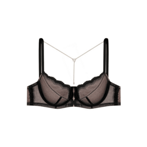 Sutien semi-captusit Notice Negru - Negru imagine