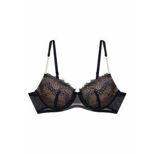 Sutien Push-up Bonjour Negru - Negru imagine