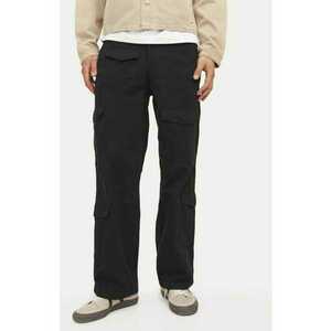 Pantaloni barbati - 304599101 - Bumbac - Negru - Negru imagine