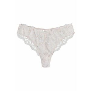 Lenjerie intima dama stil brazilian bumbac crem bej imagine