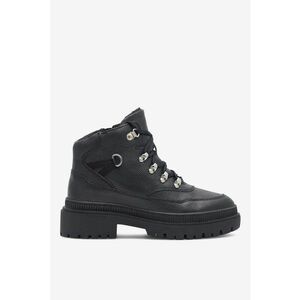 Ghete dama 5905588125013 - Piele naturala - Negru - Negru imagine