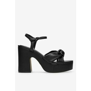 Sandale dama 5905588530473 - Sintetic - Negru - Negru imagine