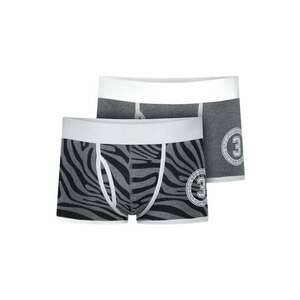 Boxeri Robert Kupisz x set de 2 perechi gri-negru - Gri imagine