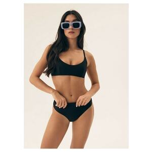 Sutien tip top de baie Novia Negru - Negru imagine