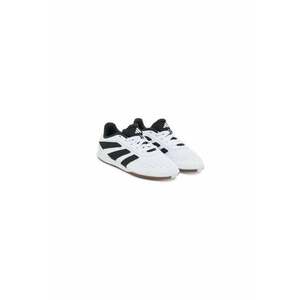 Pantofi sport din material textil cu sireturi si dungi contrastante - pentru fotbal imagine