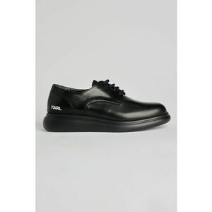 Pantofi casual din piele - Negru imagine