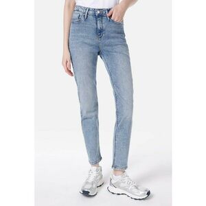Blugi regular fit cu talie medie - Albastru deschis imagine