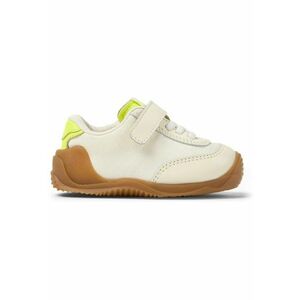 Pantofi sport din material textil cu garnituri din piele intoarsa Dadda - Crem imagine