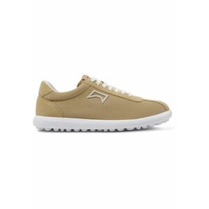 Pantofi sport cu insertii din piele intoarsa Pleotas - Bej imagine
