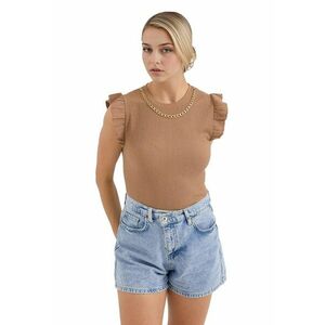 Tricou dama - Poliester/Lycra -Maro - Maro deschis imagine