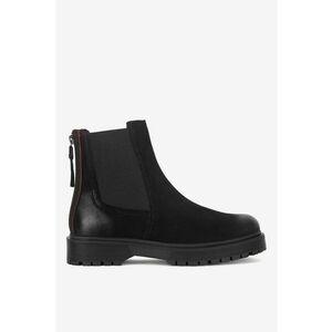 Ghete dama 5905588753537 - Piele nabuc - Negru - Negru imagine