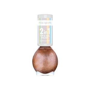 Lac De Unghii Glow Glitter - 7 ml - Auriu imagine